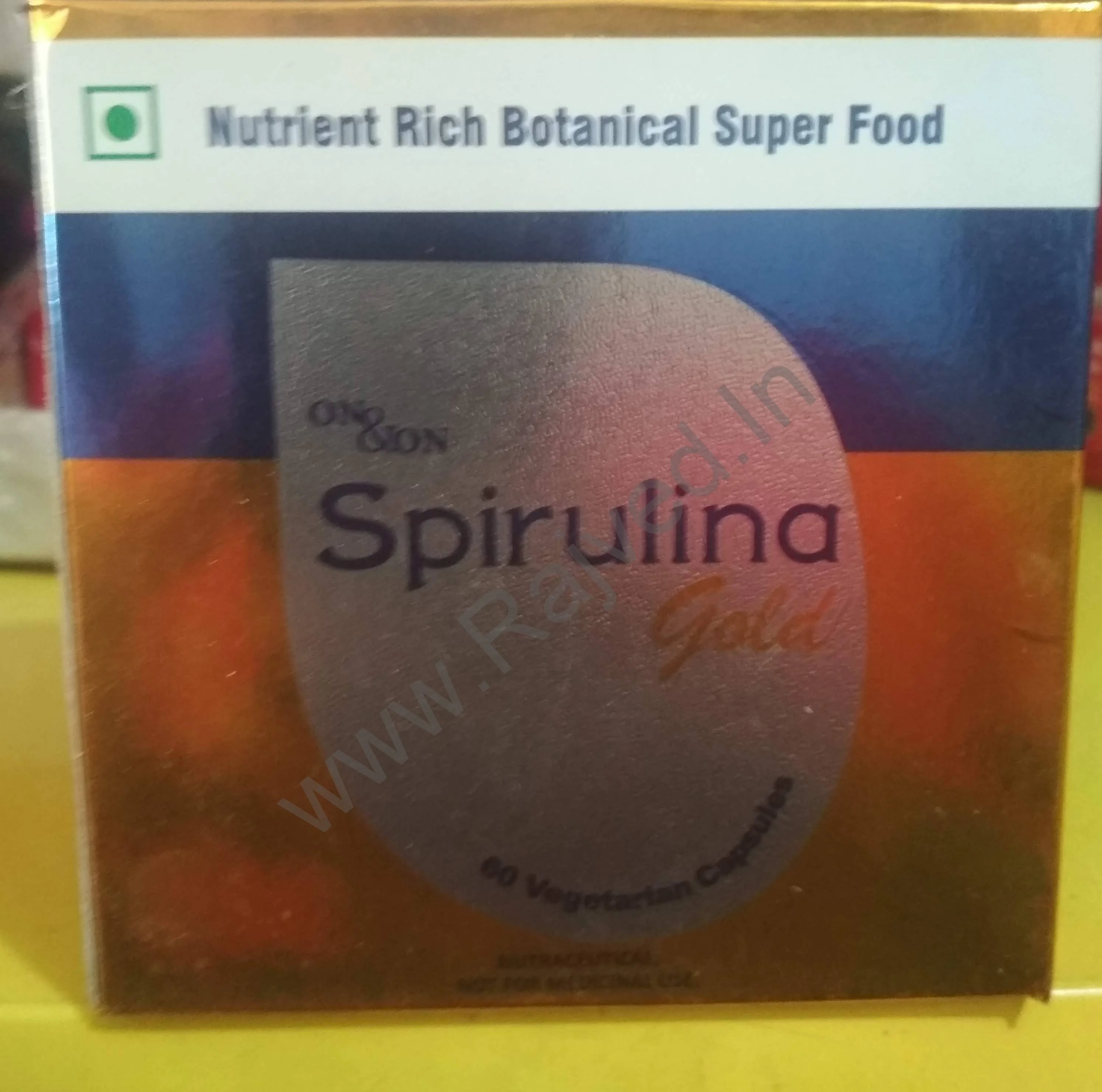 spirulina gold 60 capsule elements